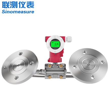 聯(lián)測儀表SIN-2051DP-D單晶硅雙法蘭液位變送器封口罐/閉口罐液體